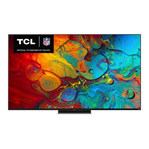 TCL 75" Class 6-Series 4K Mini-LED UHD QLED Dolby Vision IQ & Atmos, 144Hz VRR, AMD FreeSync Premium Pro, Smart Roku TV – 75R655 (2022 Model), Black
