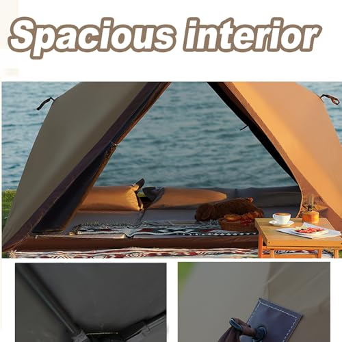 Carpa automática rápida tipo triángulo para 3-5 personas miniatura 5
