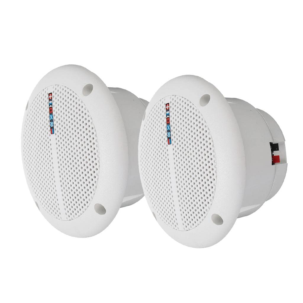 1 Pair Waterproof Marine Boat Ceiling Kitchen Bathroom Loudspeakers| TV Video & Home Audio | Home Speakers & Subwoofers||-picture-22