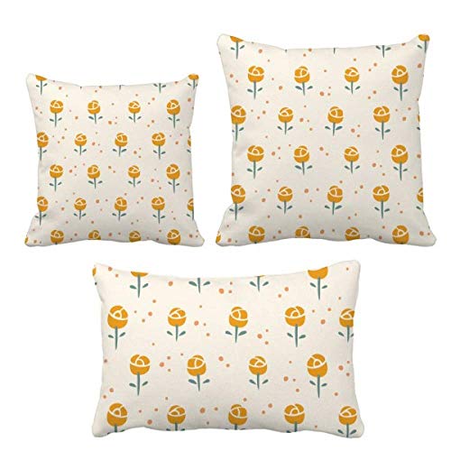 Coussin fleur jaune rose un cadeau déco idéal pour sublimer un canapé