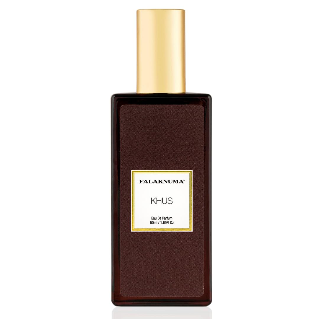 SUGANDHCO Khus: Luxury Perfume Khus, Vetiver Root Oil Notes Premium,  Long-lasting Perfume EDP 50ml