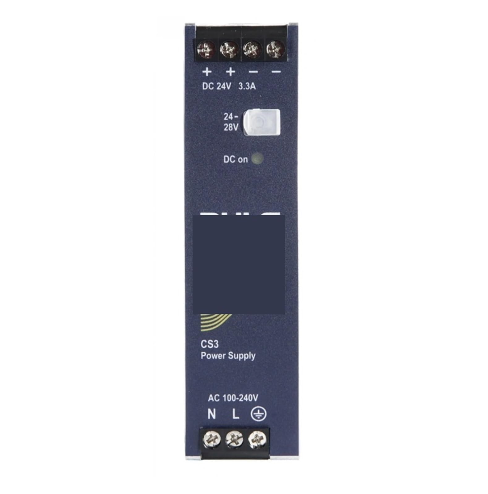 HEXEH Alimentation Alimentation sur Rail DIN CS3.241 Alimentation sur Rail DIN monophasée 24 V, 3,3 A