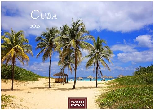 Cuba Kalender 2026 – Wandkalender | Fotokalender Karibik 24x35cm – Karibische Bilder voller Lebensfreude, stilvolle Fotokunst für Küche, Büro oder Wohnzimmer