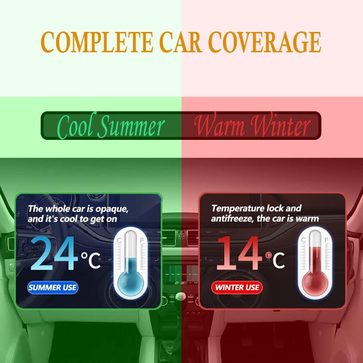 Image of 100% Waterproof Triple Stiched Full Body Car Cover for Tata Tiago with Mirror and Antena Pocket with Soft Cotton Inside(Full Buttom Elastic)(Blue with Red Piping)