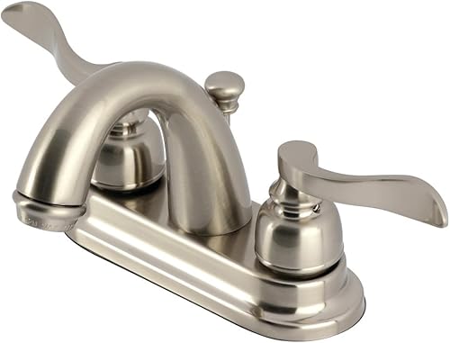 Miniatura 5 de Kingston Brass KB8611NFL NuWave - Grifo de baño francés de 4 pulgadas, cromado pulido