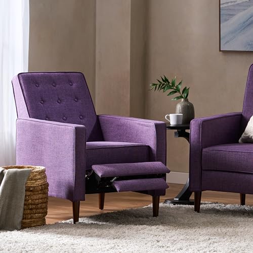 Sillón Recliner Ajustable con Cojín Morado miniatura 4