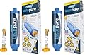 Camco TastePURE Water Filter, 6-Step Filtration | For RV | Flexible Hose Protector | Made in USA | 40043