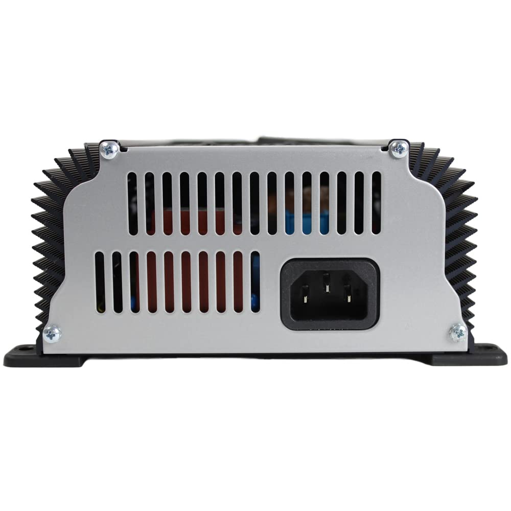 Nordelettronica – Chargeur de batterie – 12 V – 21 A – Transformateur 21 A NE287 – Pour camping-car, caravane, bateau