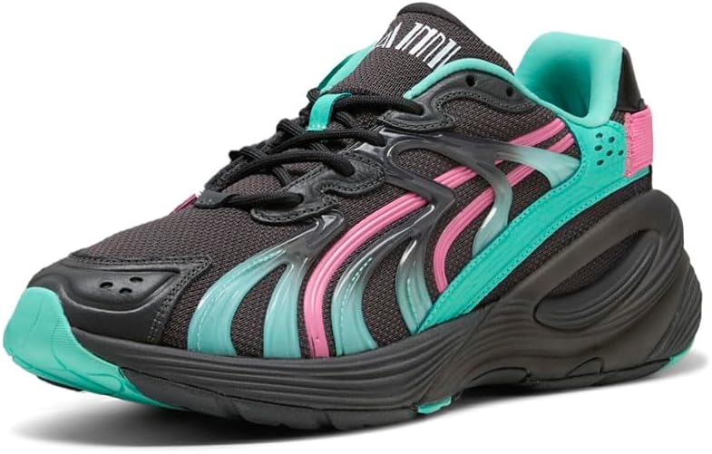 PUMA Mens F1 Inverse Miami Lace Up Sneakers Shoes Casual - Grey - Image 2