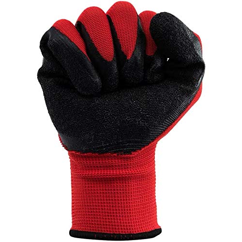 Guantes de trabajo ZUZII contra rozaduras con revestimiento protector 3