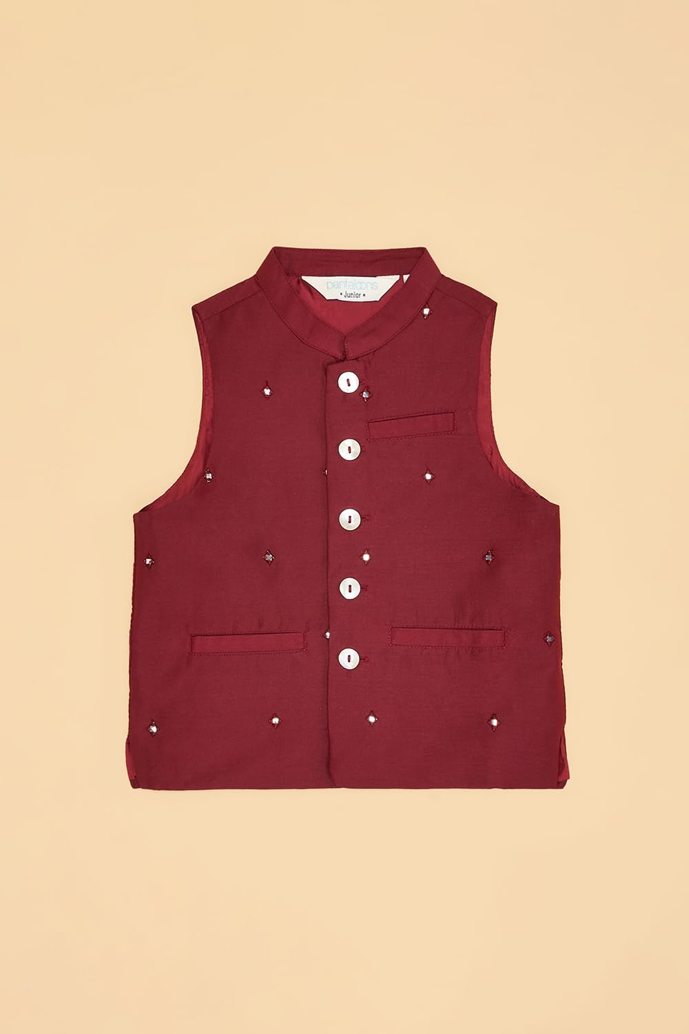 Indus Route by Pantaloons Boys Waistcoat 2