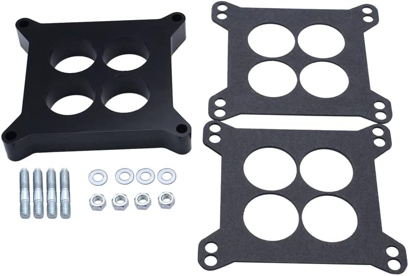 1 Inch for Ported for Phenolic Carburetor Spacer for Edelbrock for Holley for SBC for BBC for Chevy V8