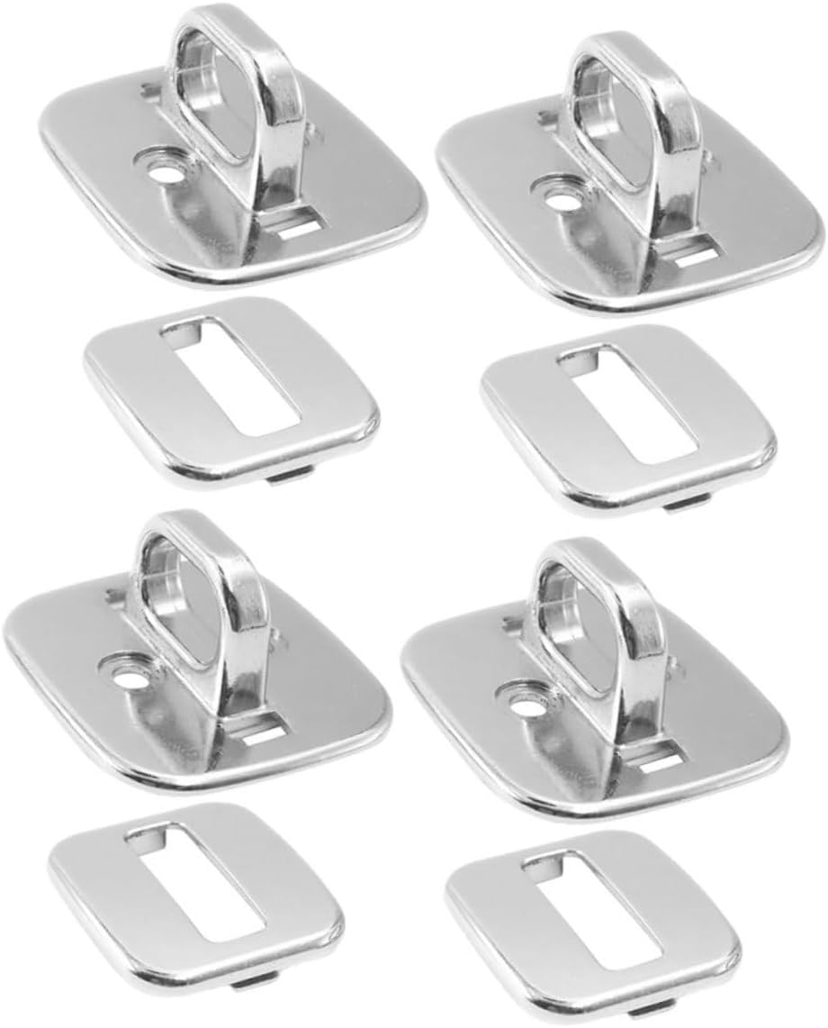4pcs Laptop Lock Accessory Desk Base Plate Cable Security Anchor for Notebook Fit Mechanism
