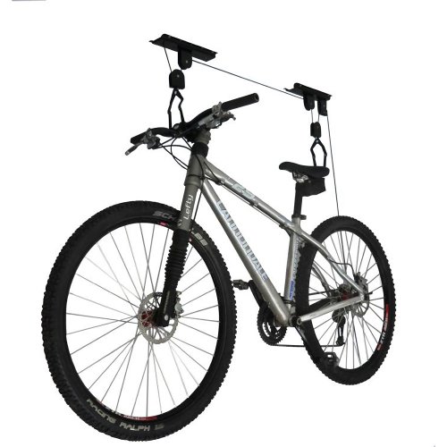RAD Sportz Bicycle Hoist 2-Pack Quality Garage Storage Bike Lift with 100 lb Capacity Even Works as Ladder Lift Premium Quality