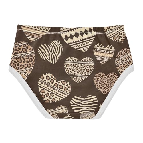 Prints Leopard Spots Toddler Girls Underwear, Girls Panties, 2T–8 Years2