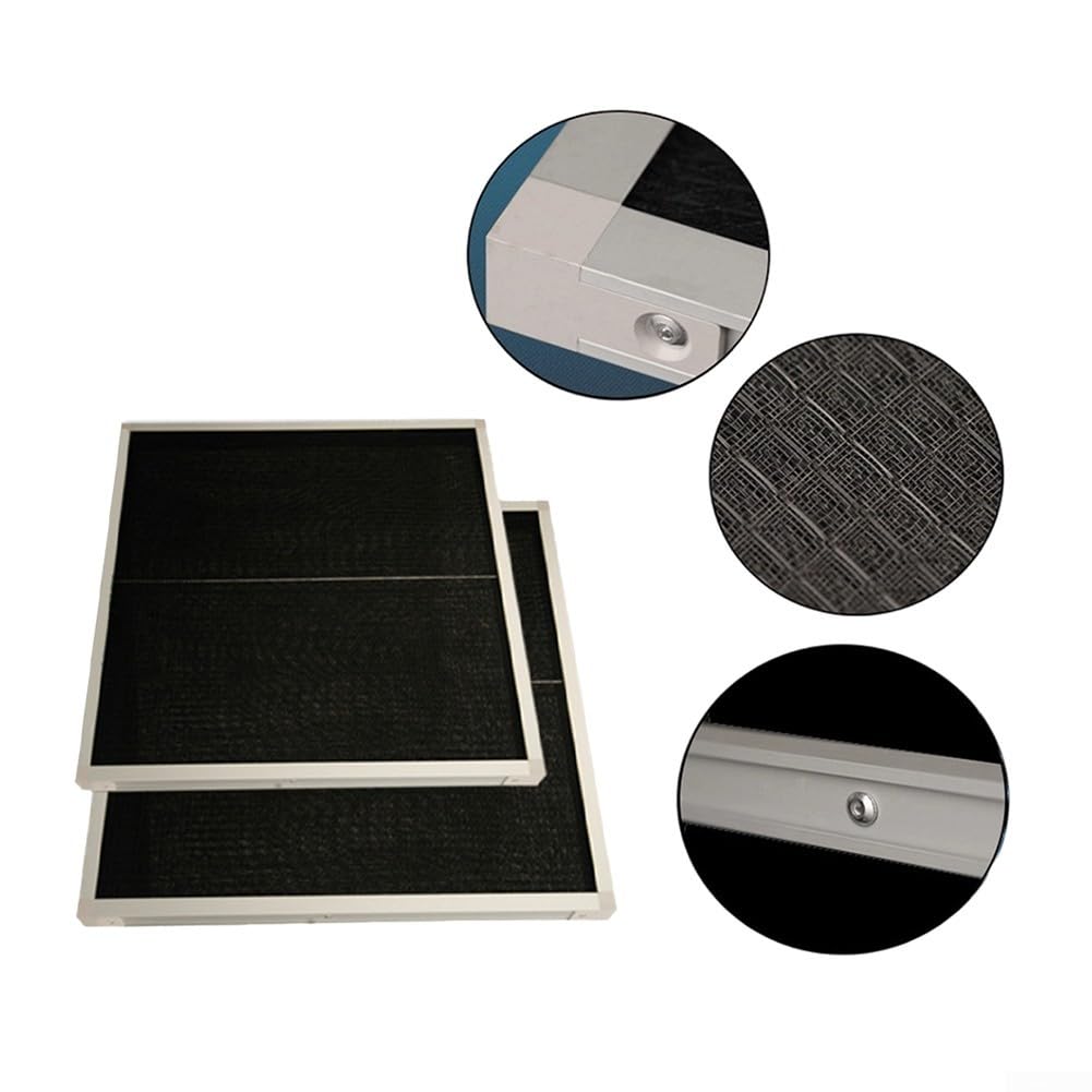 Pantalla de filtro de aire acondicionado de nailon grueso, malla a prueba de prefiltro para sistema de ventilación de unidad de CA Material del filtro de aire (5 mm)