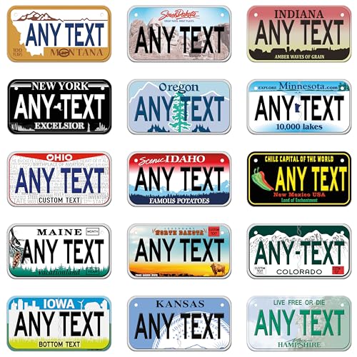 Custom Kids Bike Name Plate | Bicycle Accessories | Kids Power Wheels Toy Car | Bicycle | Scooter | Golf Cart | Personalized Text | Novelty Decorative Sign | Souvenier | Toy Name Tag | Wall Decor