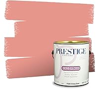 Vista 634 de Pintura interior + imprimación PRESTIGE, todo-en-uno, 1 galón, acabado plano, color comparable al Valspar* Royal Garnet*