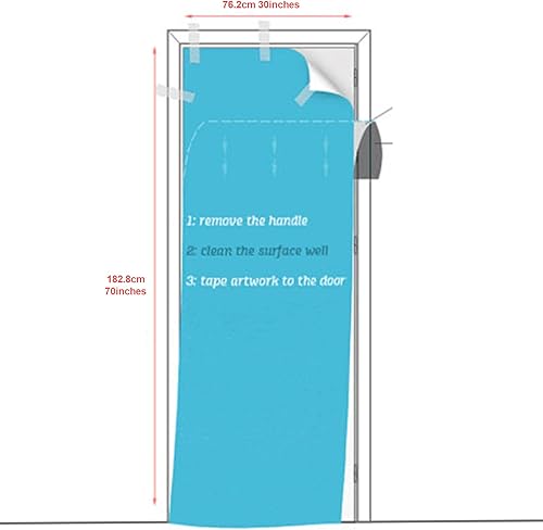 Miniatura 2 de Musykrafties Roaring - Cubierta de puerta de los años 20, decoración de fiesta, tema Gatsby, whisky y barra de cigarros, 72 x 30 pulgadas