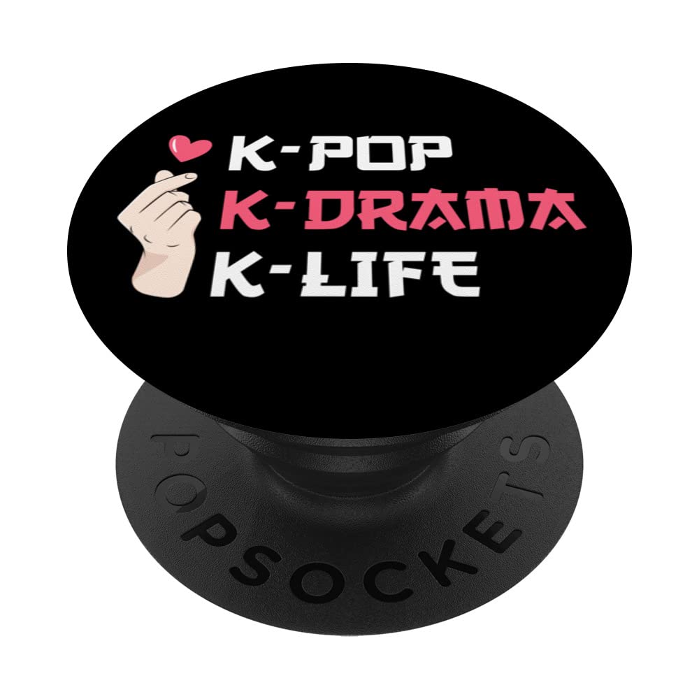 K-Pop K-Drama K-Life I K-Pop PopSockets Swappable PopGrip