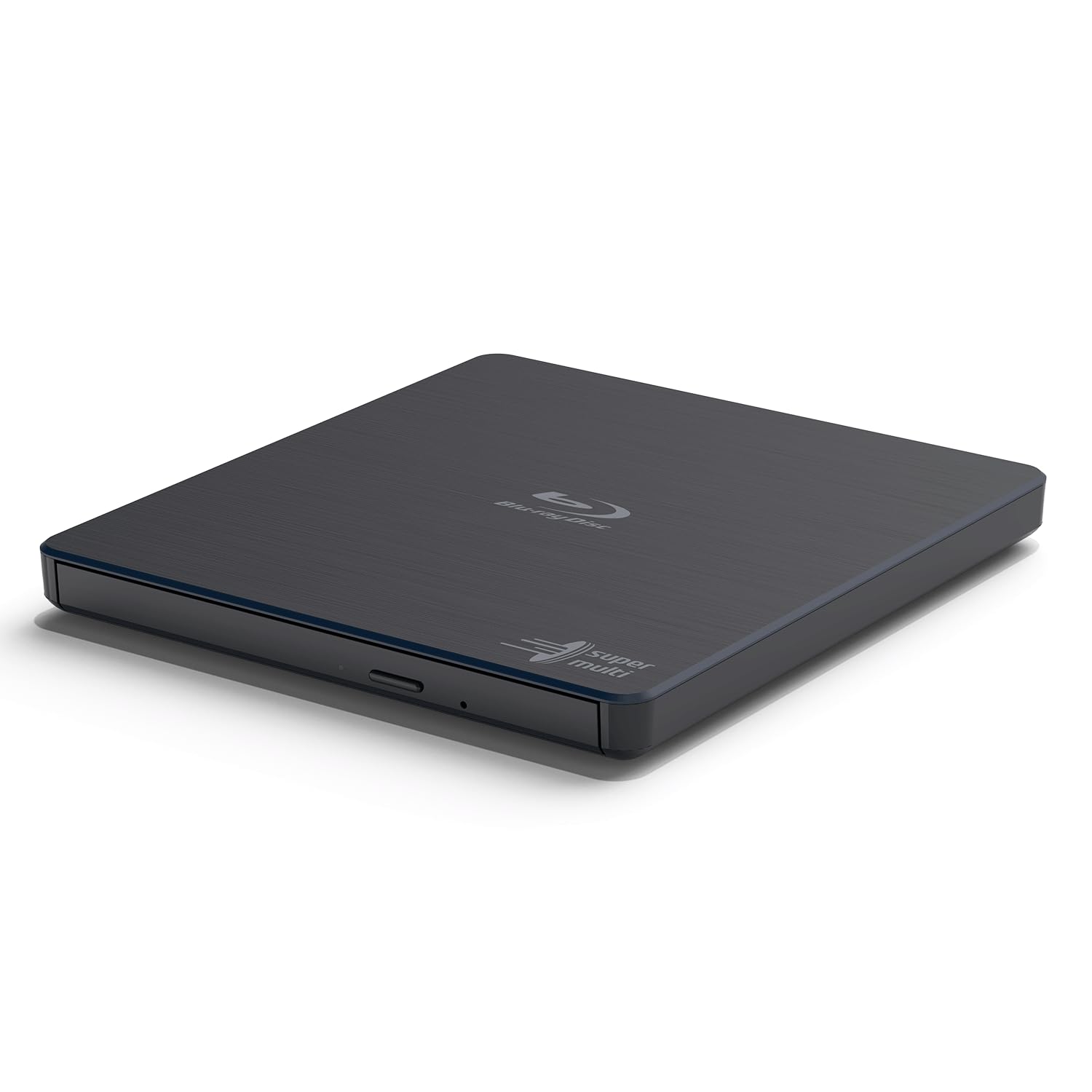 Hitachi LG Lecteur Externe Blu-Ray | Graveur Lecteur Blu-Ray/DVD+/-RW | Portable USB 2.0 Type A, Type C | Compatible avec Windows, Mac, Linux (BP55, Noir)