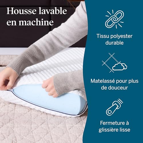 Oreiller Mémoire de Forme Gel 40x60 cm LUCID