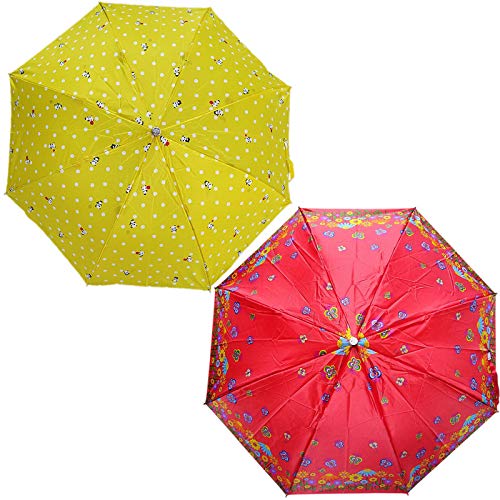 rainpopson 2 Fold Umbrella for Women & Men (Multicolour)- Combo Offer Set of 2-picture-41