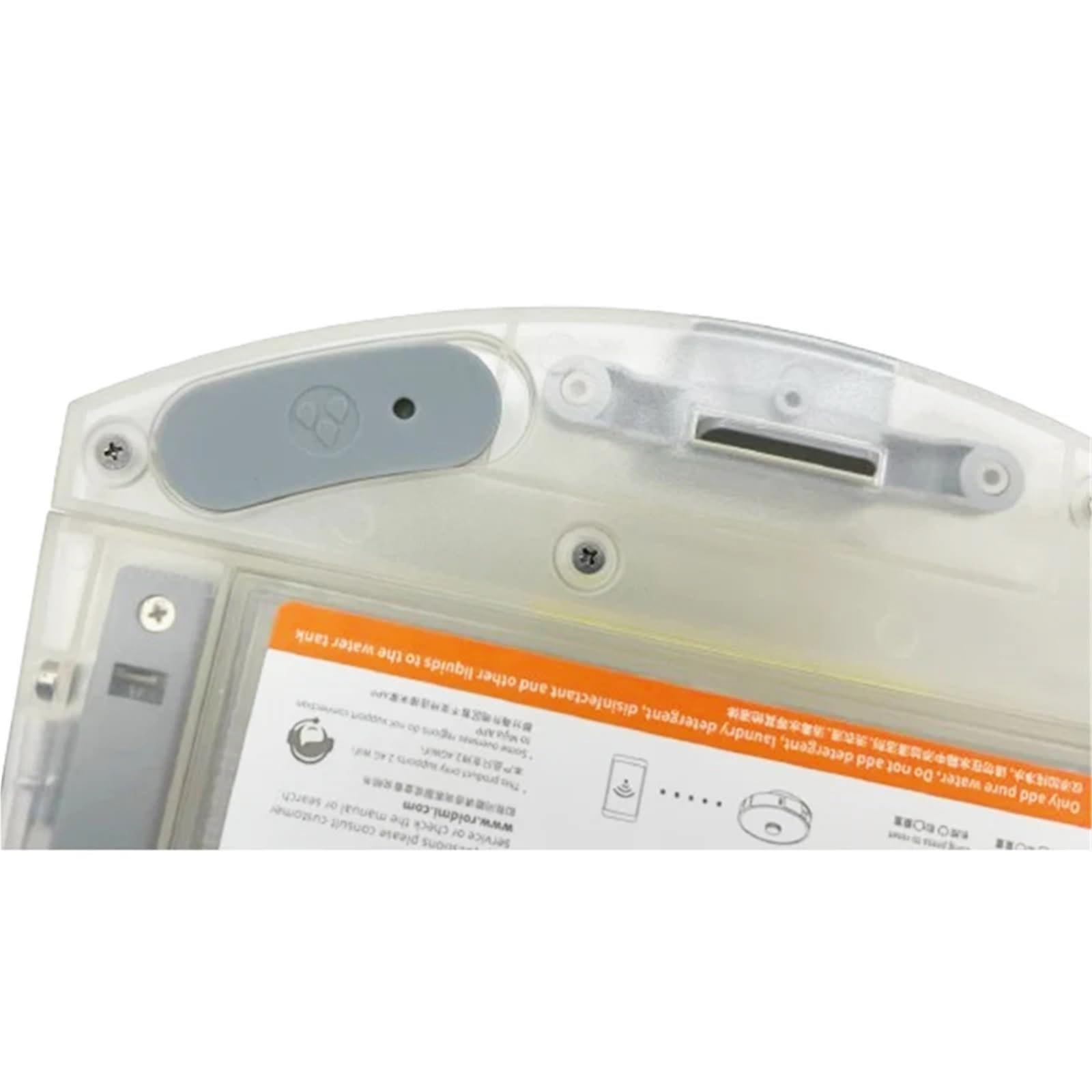 Compatible Con Roidmi Eve Plus Robot Aspirador Barredor Accesorios De Repuesto Eléctrico Con Filtro 2 En 1 Control Caja De Polvo Tanque De Agua