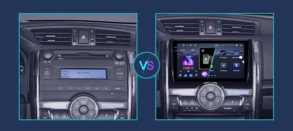 Radio samochodowe z Androidem 15, ekranem dotykowym, 9 cali, 2 DIN, do Toyoty Mark X X130 2 II 2009-2019, z funkcją CarPlay BT FM RDS, USB WIFI SWC, tylną kamerą i odtwarzaczem multimedialny