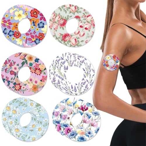 12 Piezas Protector Sensor Libre 2, Parches para Sensor Libre 2 Impermeables Hipoalergenicos y Transpirables - Protector Medidor de Glucosa Brazo Resistente al Agua(No funciona con Libre 3)(2)