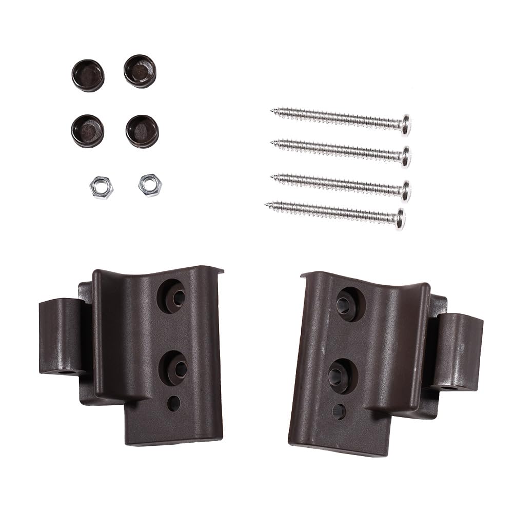 Braas Dachfenster Ersatzteile Fenstergriff Braun Kompatibel Mit Braas Atelier-Fenster Griffkonsolen-Set Af 86`/Ba
