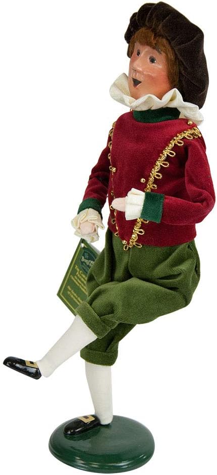 Byers' Choice 10 Lords A-Leaping Caroler Figurine 740 from The 12 Days of Christmas Collection