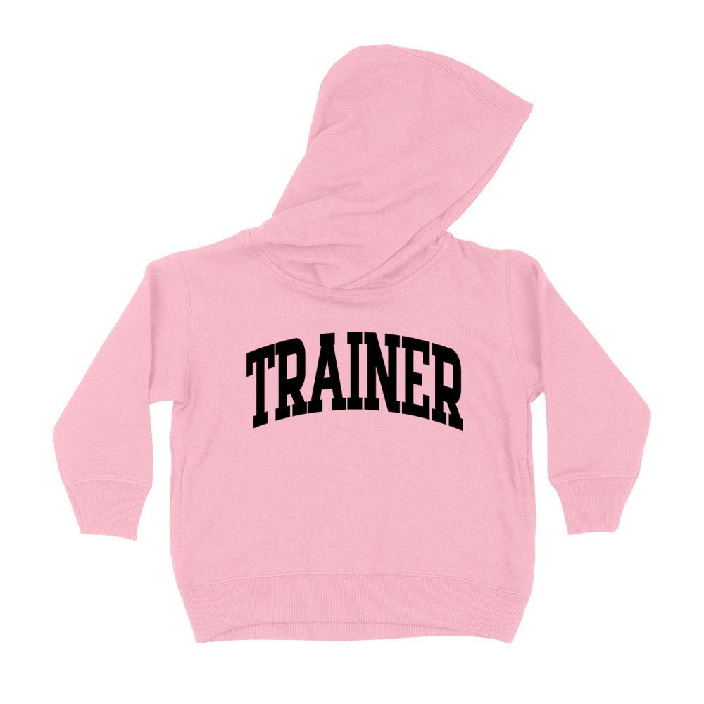 Trainer Collegiate Kids Hoodie Sweatshirt Toddler 5T Light Pink