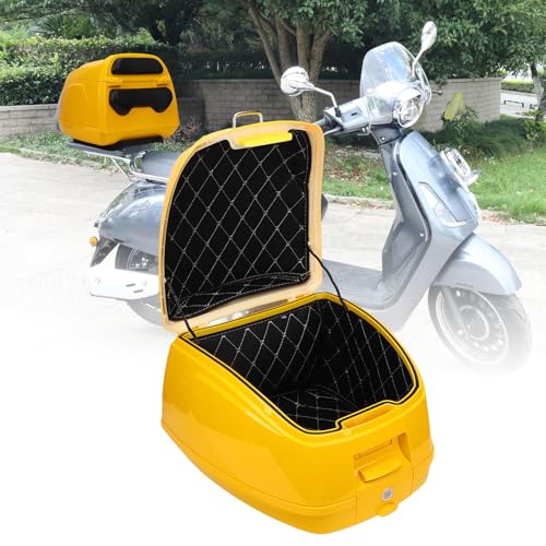 Maletero de scooter eléctrico con caja de almacenamiento de 32L y cierre de seguridad 3