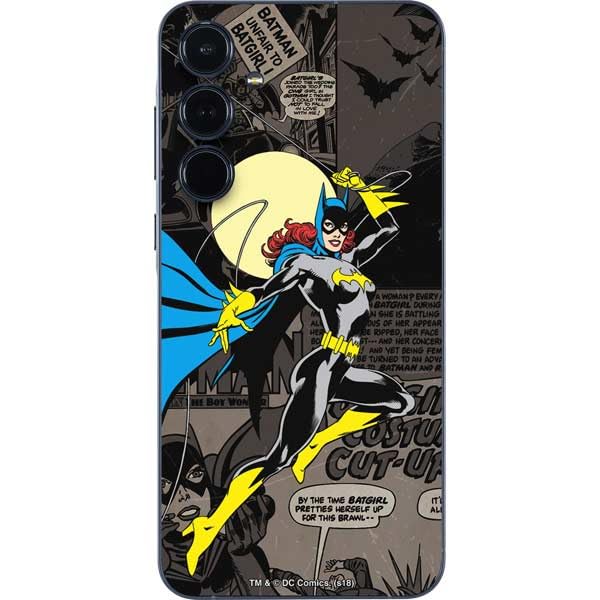 Skinit Decal Phone Skin Compatible with Galaxy A36 5G - Officially Licensed DC Comics Batgirl Classic Art Design