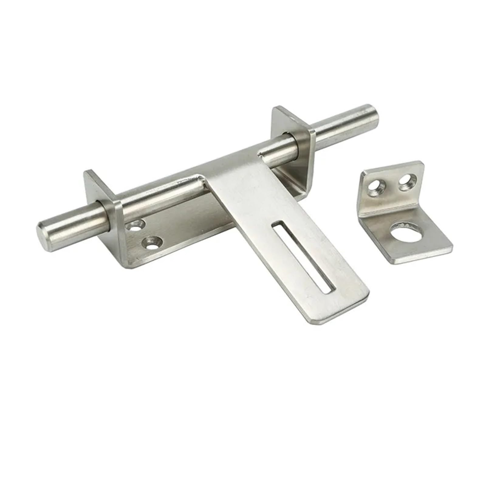 Perno de puerta de acero inoxidable, pestillo de cerradura for muebles de puerta de madera, hebilla de seguridad for ventana del hogar, pieza de Hardware for el hogar