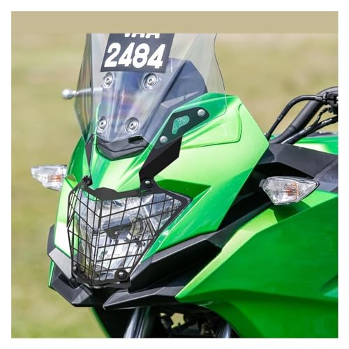 Protector faros delantera Versys 300 de aluminio CNC ultra resistente 3