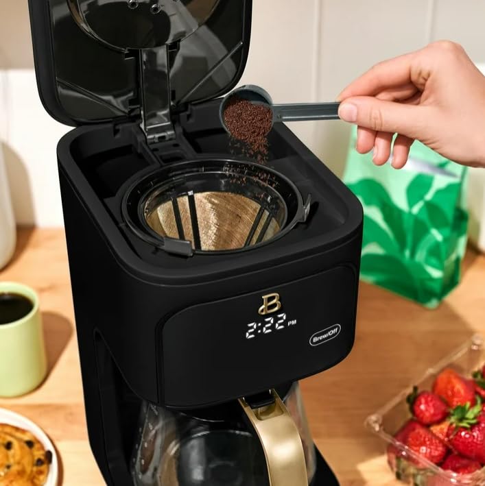 Beauti Coffee Maker 12 cup Programmable, Brewing Versatility, Advanced Programming, 1200 W, Keep Warm mode — view 7