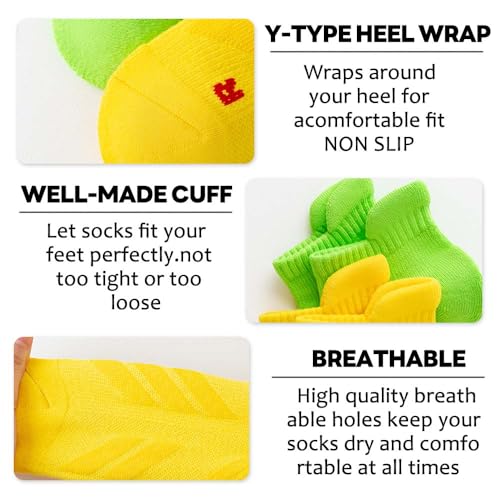 Mens ankle socks size 13-15,Running socks with arch support,black athletic cotton sock,hurdle golf sock,5 pack4