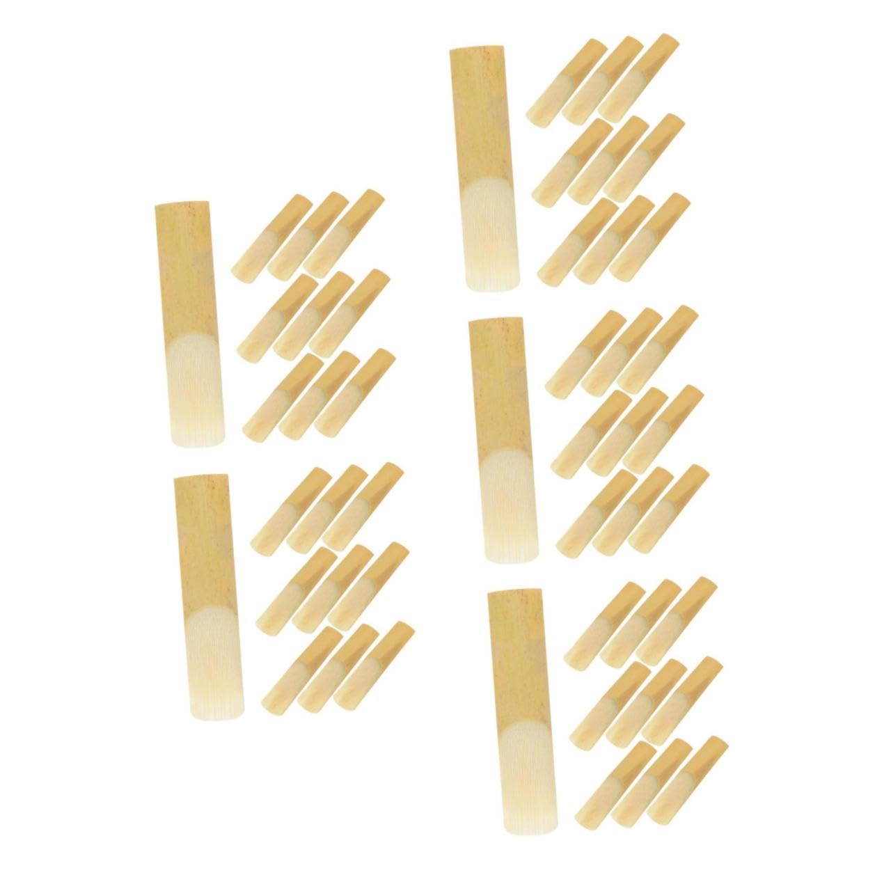 ifundom 50pezzi Ance Per Sax Tenore Sostituzione Di Qualità Per Strumenti Musicali Suono Stabile e Controllo Facile Compatibili Con La Maggior Parte Dei Sax Per Concerti e Prove