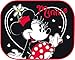 Produktbild Disney Einige Sonnenschirme Sonnenschirm für Auto 44x35 cm - Minnie Maus Hintergrund Schwarz