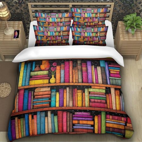 Housse de couette 140x200 effet super doux microfibre résistante