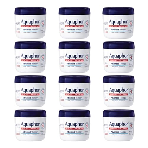 Aquaphor Advanced Therapy Healing Ointment, Multipack, 12 x 14 OZ
