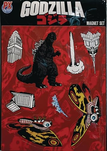 Imán recortado Godzilla