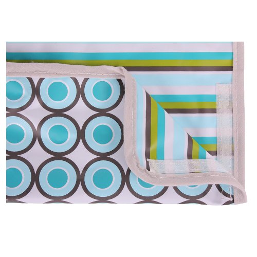 MineneUK Crumb Catcher Bib Strips (Turquoise)