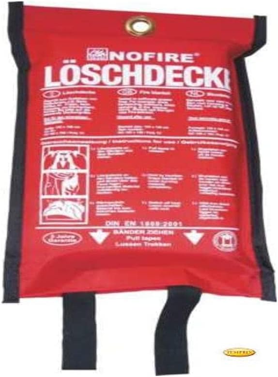 EXDINGER Löschdecke 160x180 cm gemäß DIN EN 1869:2001 (auch für EXDINGER Löschdecke 160x180 cm gemäß DIN EN 1869:2001 (auch für