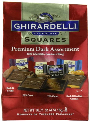 7. Ghirardelli Intense Dark Chocolate Variety Pack