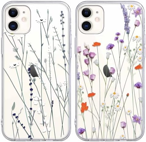 Xylota 2 przezroczyste etui na telefon komórkowy Samsung Galaxy A34 5G 6,5", przezroczyste etui Aesthetic z motywem serca miłosnego, miękkie, silikonowe, cienkie, TPU, odporne na uderzenia i