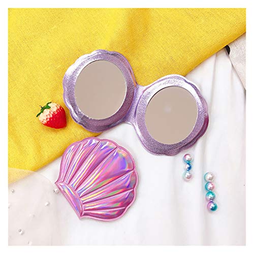 Hasmi Vanity Mirror 4pc Shell Shape Makeup Mirror miniatura 6