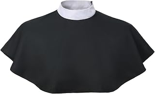 Unisex Clergy Collar for Pastor Outfit Accessory Priests Pulpit Clerical Collars